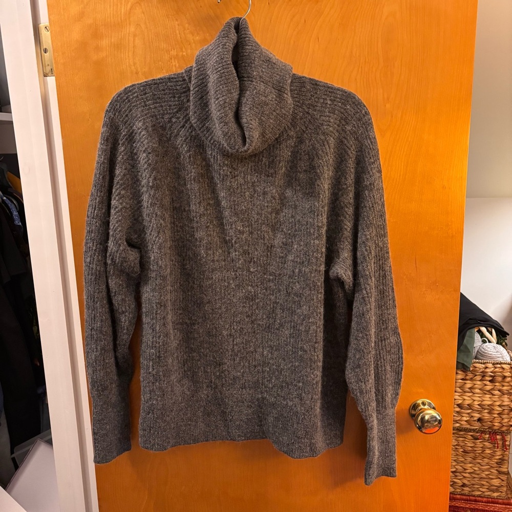 Quince baby alpaca turtleneck sweater